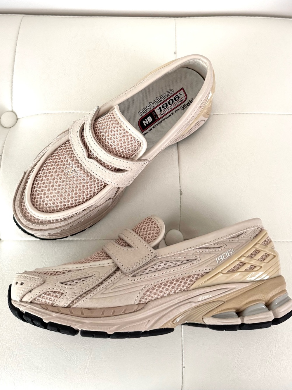 New Balance 1906L Loafer Sneakers Beige Tan